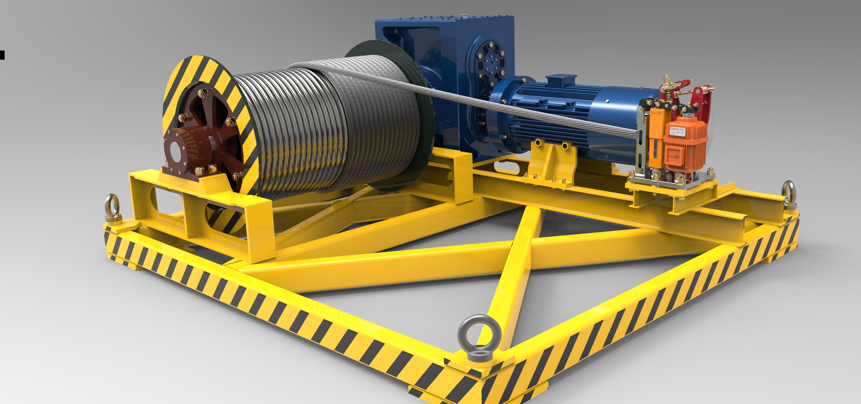 塔式起重机起重装置3D数模图纸 STEP格式